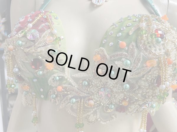 画像6: エジプトオリエンタルコスチューム☆fresh green ethnic ☆ (6)