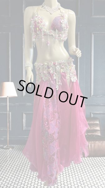 画像1: エジプトオリエンタルコスチューム ☆Sweet cherry pink ☆ (1)