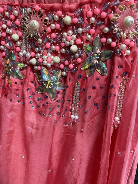 画像5: エジプトオリエンタルコスチューム ☆fresh salmon pink ethnic ☆ (5)