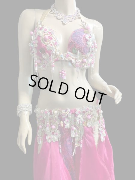 画像2: エジプトオリエンタルコスチューム ☆Sweet cherry pink ☆ (2)