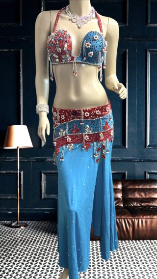 ベリーダンス 衣装 Amira design アミーラ デザイン 黒 ベリーダンスショップ Amira Jamila☆アミーラジャミーラ