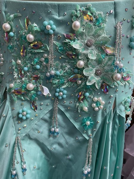 画像5: エジプトオリエンタルコスチューム ☆Elegant chic emerald green ☆ (5)