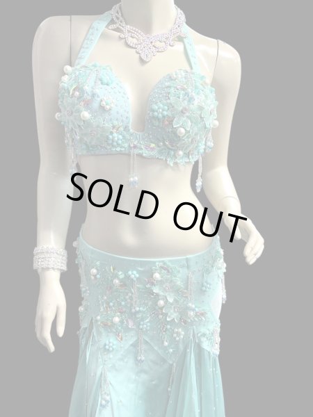 画像3: エジプトオリエンタルコスチューム ☆Elegant chic emerald green ☆ (3)