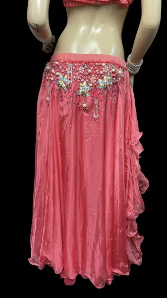 画像4: エジプトオリエンタルコスチューム ☆fresh salmon pink ethnic ☆ (4)