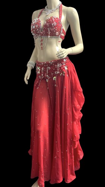 画像3: エジプトオリエンタルコスチューム ☆fresh red ethnic ☆ (3)