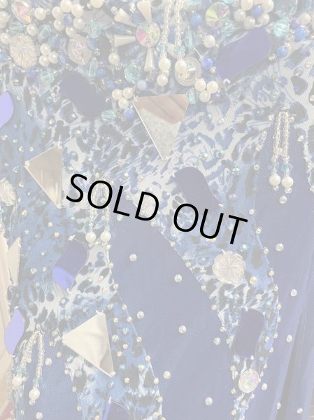 画像5: エジプトオリエンタルコスチューム ☆royal blue ethnic ☆ (5)