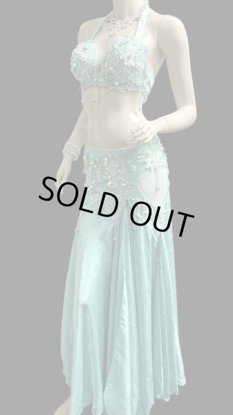 画像2: エジプトオリエンタルコスチューム ☆Elegant chic emerald green ☆ (2)