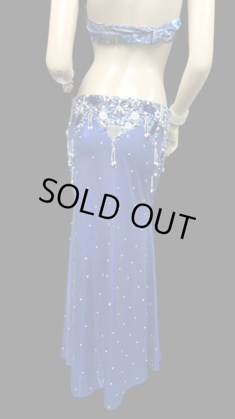 画像4: エジプトオリエンタルコスチューム ☆royal blue ethnic ☆ (4)