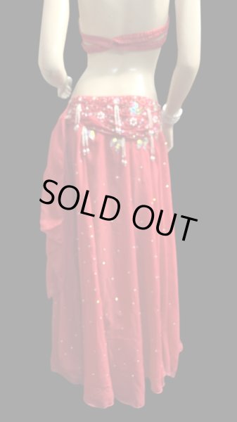 画像4: エジプトオリエンタルコスチューム ☆fresh red ethnic ☆ (4)