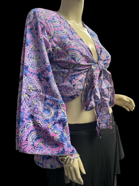 画像2: プリントバタフライスリップチョリ III (2)