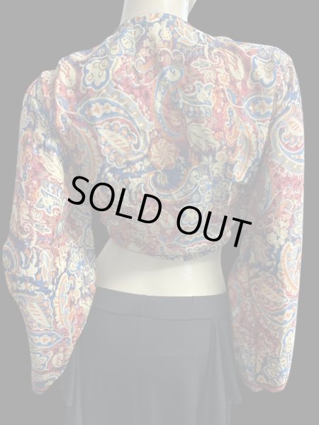 画像3: プリントバタフライスリップチョリ VII (3)