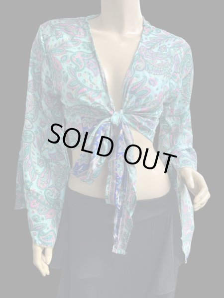 画像1: プリントバタフライスリップチョリ IIII (1)