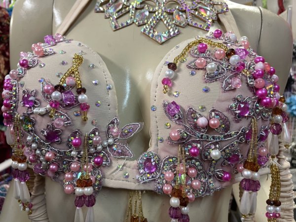 画像4: エジプトオリエンタルコスチューム☆fresh orange green ethnic ☆ (4)