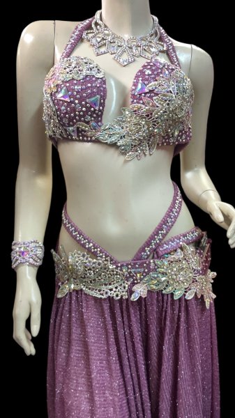 画像3: エジプトオリエンタルコスチューム ☆Dreamy smoky pink☆ (3)