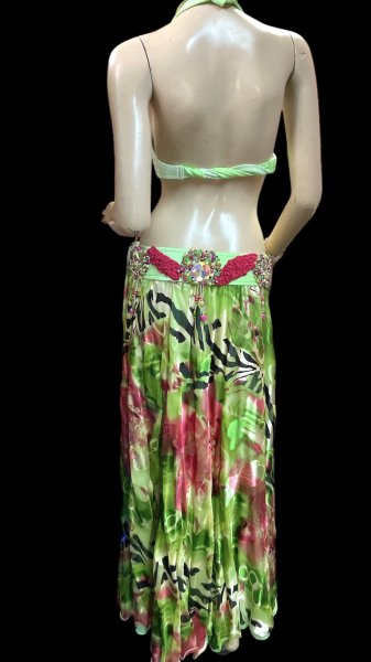 画像6: エジプトオリエンタルコスチューム ☆fresh green ethnic ☆ (6)