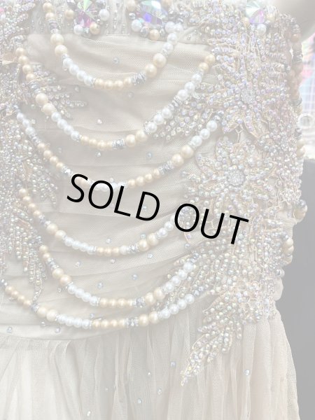 画像5: エジプトオリエンタルコスチューム☆gold beige flower☆ (5)