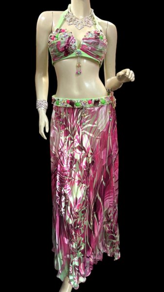 画像1: エジプトオリエンタルコスチューム ☆sweet magic flower  ☆ (1)