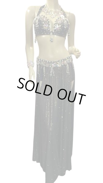 画像1: エジプトオリエンタルコスチューム ☆black gold  brilliant smoke ☆ (1)