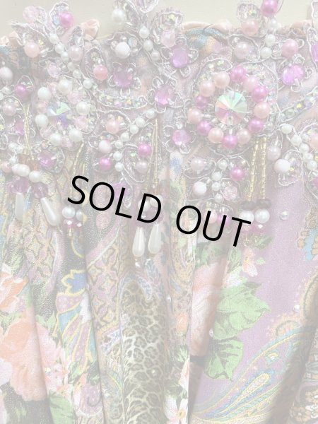 画像5: エジプトオリエンタルコスチューム☆fresh orange green ethnic ☆ (5)