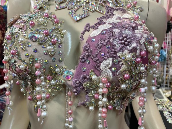 画像4: エジプトAmrオリエンタルコスチューム☆Dreamy smoky rose pink ☆ (4)