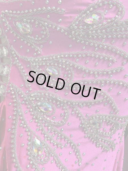 画像5: エジプトオリエンタルコスチューム ☆elegant rhinestone hot pink☆ (5)