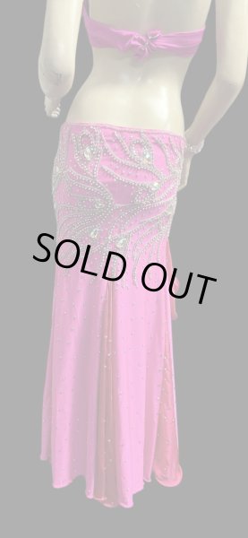 画像6: エジプトオリエンタルコスチューム ☆elegant rhinestone hot pink☆ (6)