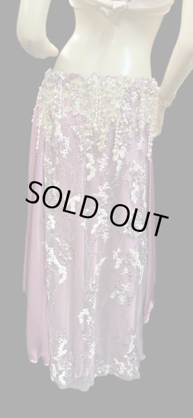 画像6: エジプトAmrオリエンタルコスチューム☆Dreamy smoky rose pink ☆ (6)