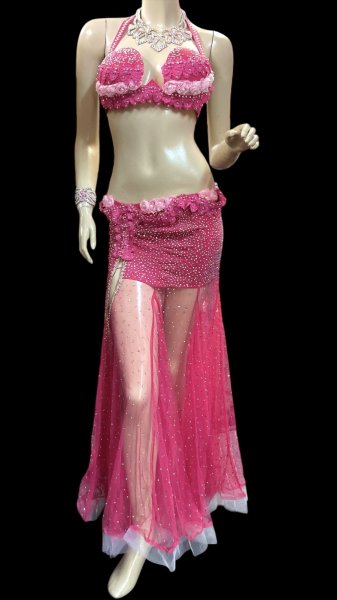 画像1: エジプトオリエンタルコスチューム☆pink cosmic stardust ☆ (1)