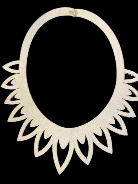 画像2: オーロラキラキララインストーンネックレス3 (2)