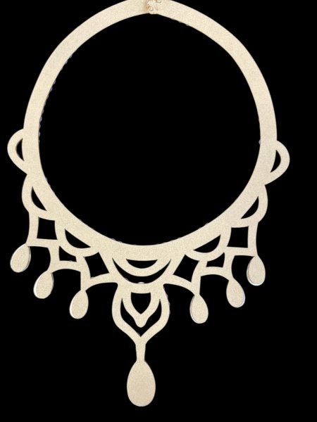 画像2: オーロラキラキララインストーンネックレス11 (2)