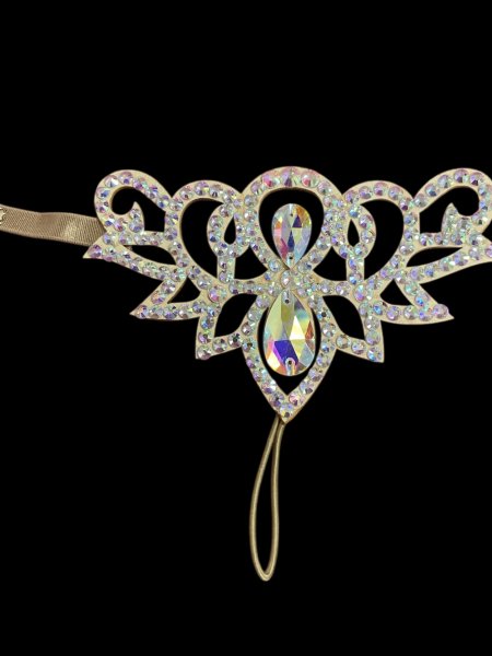 画像4: オーロラキラキララインストーン ブレスレット4 (4)