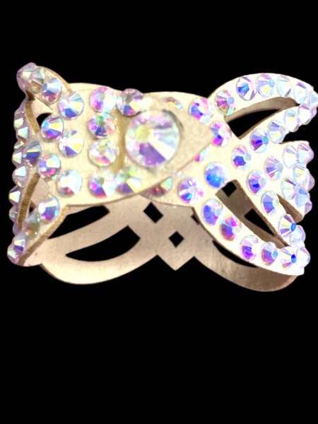 画像2: オーロラキラキララインストーン ブレスレット5 (2)