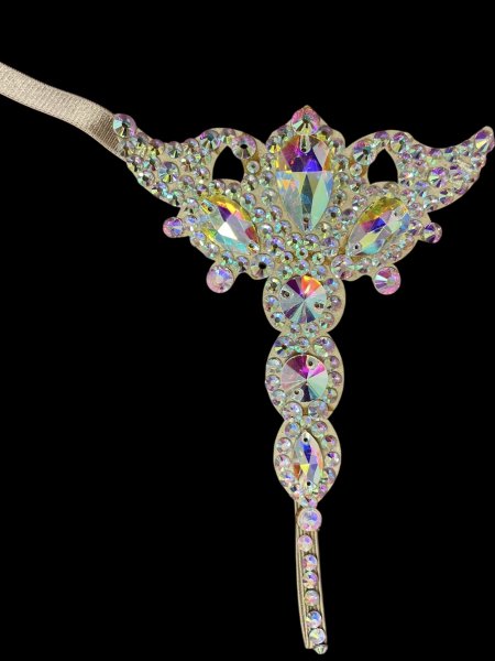 画像2: オーロラキラキララインストーン ブレスレット6 (2)