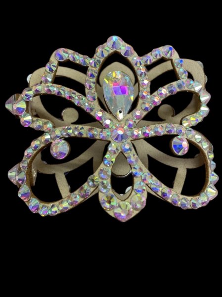 画像2: オーロラキラキララインストーン ブレスレット1 (2)