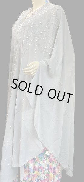 画像3: フーデットキラキラパールカバードレス☆grey☆ (3)