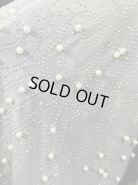 画像4: フーデットキラキラパールカバードレス☆grey☆ (4)