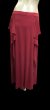 画像3: ストレッチフリルスリットスカート☆Bordeaux ☆ (3)