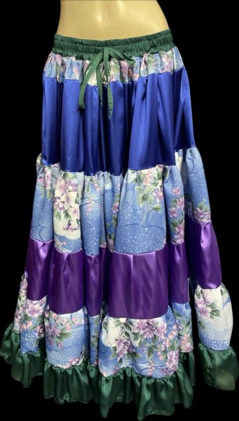 画像2: 25ヤードジプシーサテンスカートXXXVI (2)