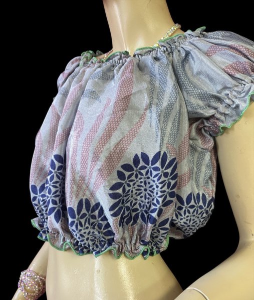 画像3: プリントバタフライスリップチョリ VVVII (3)