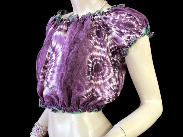 画像3: プリントバタフライスリップチョリ VIII (3)