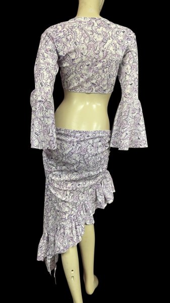 画像3: Amira Jamila オリジナル レッスンセット☆mauve paisely☆ (3)