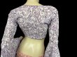 画像3: Amira Jamila オリジナル☆ストレッチチョリ*purple paisley * (3)