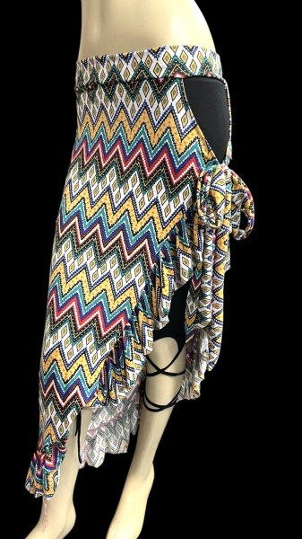 画像3: Amira Jamila オリジナルストレッチロングヒップスカーフ10 (3)