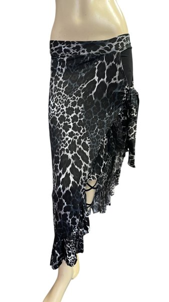 画像1: Amira Jamila オリジナルストレッチロングヒップスカーフ4 (1)