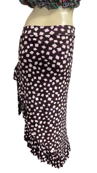 画像2: Amira Jamila オリジナルストレッチロングヒップスカーフ11 (2)