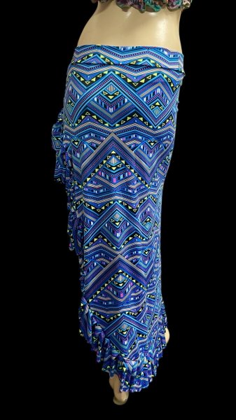 画像2: Amira Jamila オリジナルストレッチロングヒップスカーフ2 (2)