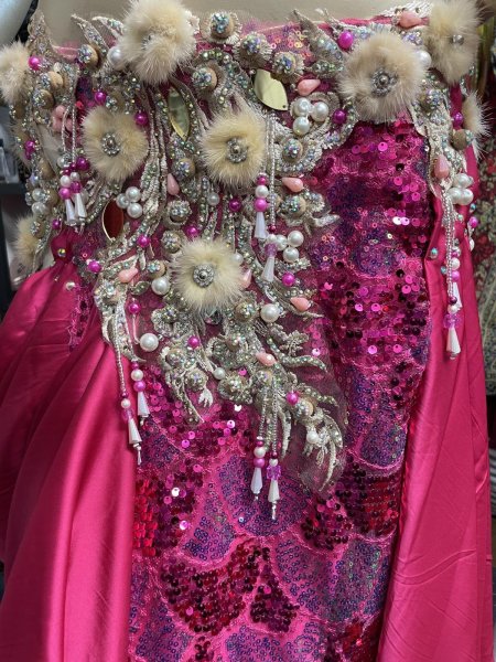 画像6: エジプトAmrオリエンタルコスチューム☆Sweet cherry pink☆ (6)