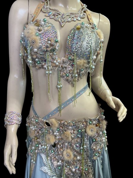 画像4: エジプトAmrオリエンタルコスチューム☆sky green garden☆ (4)