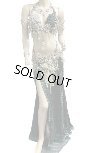 画像2: エジプトAmrオリエンタルコスチューム☆Forest fluffy moss☆ (2)