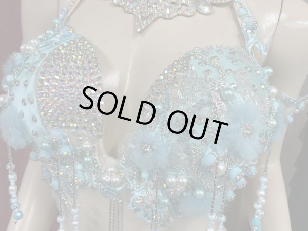 画像6: エジプトAmrオリエンタルコスチューム☆smooth emerald green ☆ (6)